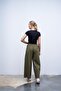 Wide Leg Trousers Green - 3