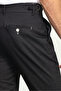Pleated Slim Fit Men's Trousers Black - 38125.22K - 4