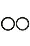 2Pcs Speaker Spacer Pad Adapter 6.5 Inch Plastic Fitting Audio Anti-Slip Autoradio Speaker Pakkin... - 6