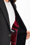 Straight Slim Fit Pocket Mono Collar Men's Jacket Black - 40334.23K - 7