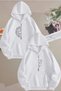 Lion Printed Lover Combination Design Sweatshirt