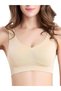 Nude Colored Sports Bustier Corset with Chest Enhancing Pads and Thick Straps - 3