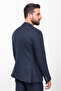 Plain Slim Fit Bag Pocket Mono Collar Drawstring Men's Suit - 6