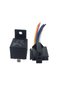 12V 40A AMP 5 SPDT Car Truck Auto Automobile Automotive Relay with 5 Pin Socket 5 Wires for GPS L... - 3