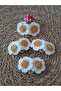 Daisy Hairless Baby Buckle Hand Knitted (Single) - 5