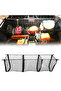 3 Pockets Cargo Net Stretchy Trunk Storage Organizer Net Heavy-Duty Luggage Holder with Mount Kit... - 6