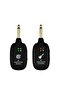 A8 UHF Guitar Wireless System Transmitter Receiver Built-in Rechargeable Wireless Guitar Transmitter - 8