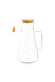 4-Piece Oil and Spice Pot with Stand - 2 Spice Pot - Set of 2 Oil Pot - 4