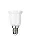 VzzUoo E14 To E27 Adapter Conversion Sket Fireproof Plastic Converter High Quality Material Sket ... - 7