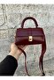 Simple Covered Model Women's Hand and Arm Bag with Cross Long Shoulder Strap