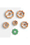 Organic Flower Shaped Polymer Clay Cutting Mold, Earring Mold, Jewelry Mold, Clay Cutter, 5 Sizes, No: 876