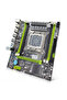 لوحة أم ENVINDA X79 LGA 2011 USB2.0 SATA3 تدعم ذاكرة REG ECC والمعالج Xeon E5 4DDR3... - 8