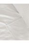 مفرش سرير Triangle King Size 100% قطن - أبيض - مجموعة فاخرة - 3