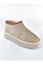 Thick Sole Suede Women's Boat Shoes - 3