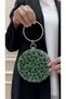 Evening Dress Bag with Crystal Stones Hand, Wrist, Shoulder Evening Dress Bag - 2