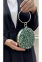 Evening Dress Bag with Crystal Stones Hand, Wrist, Shoulder Evening Dress Bag