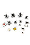 125Pcs 25Types/lot Micro Switch Push Button Tact Switches Reset Mini Leaf Switch SMD DIP 2*4 3*6 ... - 7