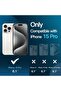 3 عبوات من واقي الشاشة الزجاجي المقوى HD+ المتوافق مع iPhone 15 Pro (3 عبوات) - 2