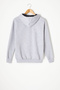 Gray Three Thread Rose Gold Hooded Children's Cardigan 16765 - 4