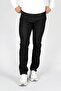 Harry Men's Straight Regular Cut Regular Waist Straight Leg Jean Trousers Black - 2