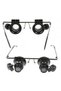 --Eyeglass Shaped 20X Magnifying Glasses Led Lighted Eyeglass Shaped Magnifying Glasses - 2