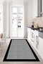 Digital Print Washable Non-Slip Sole Living Room Rug Kitchen Rug Runner Rug
