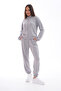 Women's Stripe Detailed Zippered Tracksuit Set - 3