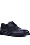 - Black Genuine Leather Men's Casual Shoes 9523 - 6953 - 2