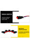 Motorcycle Double Flash Switch Hazard Light Switch Button Flash Warning Scooter Electric Vehicle ... - 5