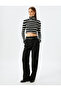 Slim Fit Long Sleeve Turtleneck Plush T-Shirt - 2