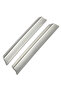High quality 2PCS Stainless steel For Volvo S60 /S60L/ V60/ XC60 cup holder armrest box silver de... - 8