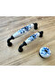 Porcelain Furniture Drawer Cloakroom Kitchen Cabinet Handle