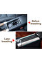 High quality 2PCS Stainless steel For Volvo S60 /S60L/ V60/ XC60 cup holder armrest box silver de... - 5