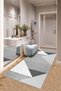 Machine washable non-slip base stain-resistant modern cutting runner kitchen runner carpet runner