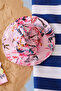Pink Hat Girl's Swimsuit Set 19050 - 4