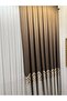 Nivemeshome Parla Fj631698 V-26031 Brown 1/3 Close Pleated Background Curtain Apm - 6