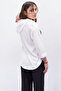 White Girl's Hooded Shirt Suit 17959 - 4