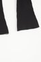 Black Flare Leg Ribbed Pocket Girls' Leggings 16995 - 3