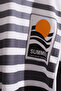 Boy's Shorts Set - Black Striped, Summer Printed 18933 - 2
