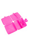 Wiggle Barbie 4 Compartment Children's Lunch Box - Food Storage Container with Spoon and Fork - 2