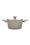 Mister Cook Granite Cookware Pot - 24 Cm With Scratch-resistant Korean Coating