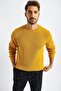 Men's Crew Neck Brioche Knit Knit Sweater 21W303 - 3