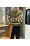 Çağla Men's Polo Neck Striped Cool Style Knitwear Sweater - 3