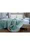 Baby Blue 6 Layer Muslin Quilt / King Size 240X260 - 3