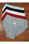 High Waist Ribbed Women's Panties