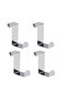 2-20 Pcs Drawer Hook Stainless Steel Double-Sided Door Cabinet Towel Rack Holder...