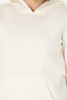 Women's Ecru Hooded Basic Sweatshirt 50271557 -Vr019 - 7