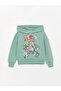 Girl's Floral Printed SweatShirt with Accessories