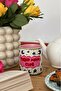 Hello Melody mug series "TIRED MOM CLUB" Mug - Original design digital print 9.5x8 cm - 2