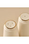 Opal Porcelain Salt and Pepper Shakers Gold (7X5 cm) - 2
